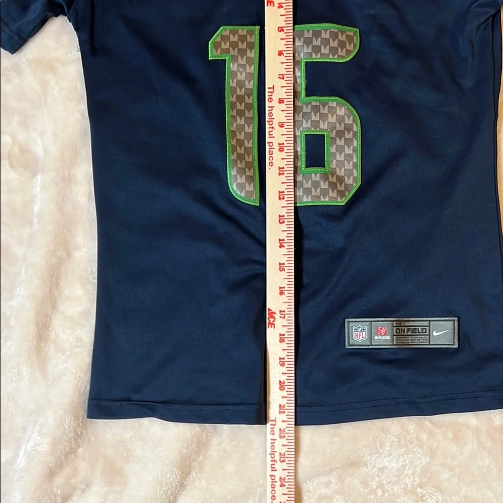 Nike NFL green and blue Seahawks Jersey Size Youth Large - Picture 12 of 13
